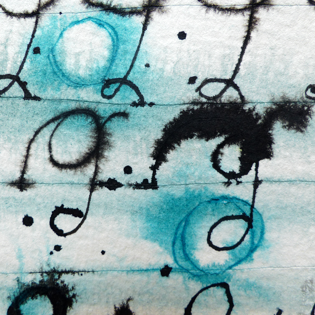 Meine kalligrafischen Skizzenbücher