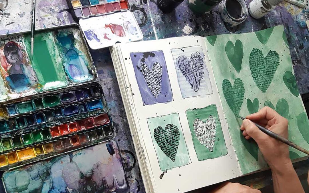 Deine Handschrift geht spazieren