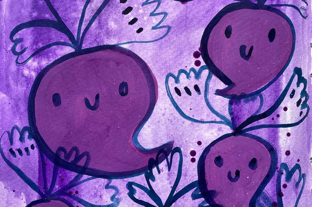 Tadieschen im Skizzenbuch