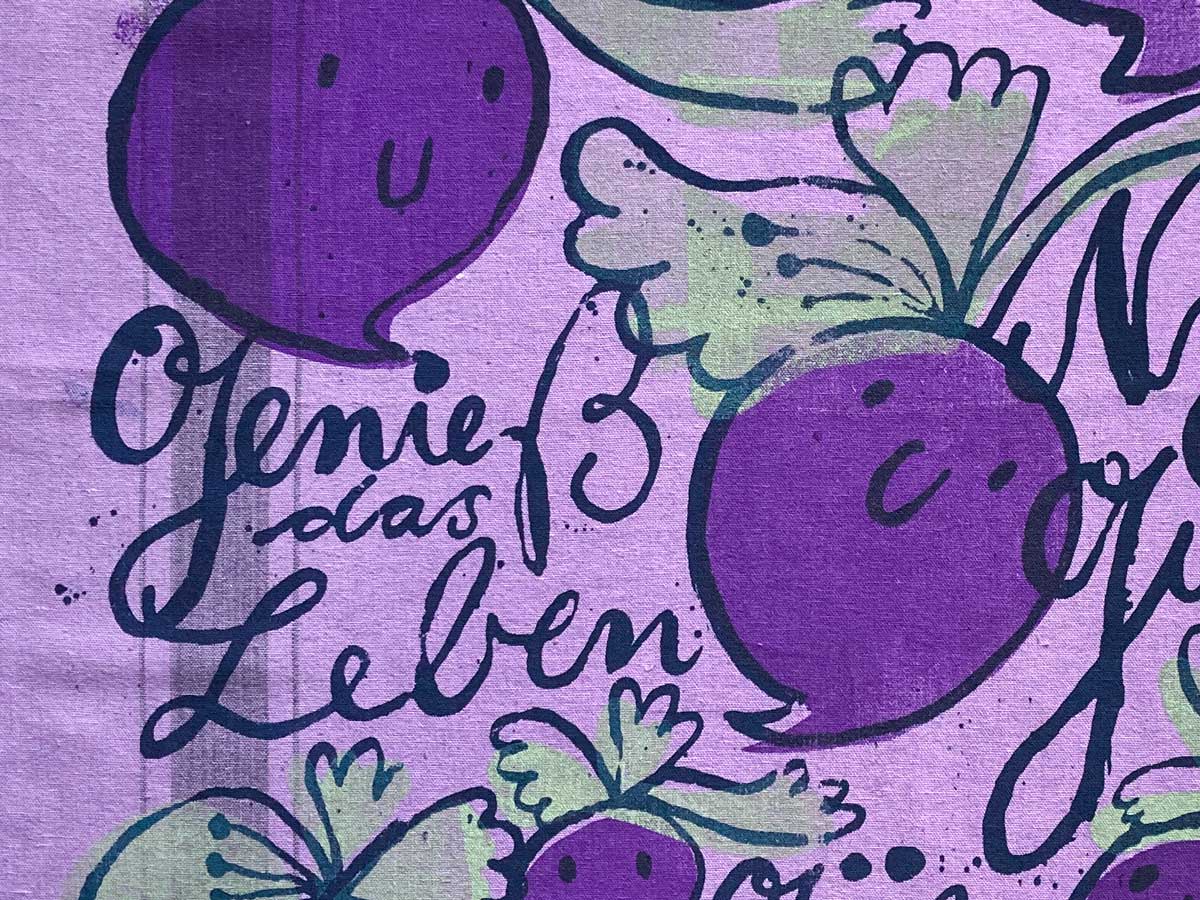 Tadieschen im Siebdruck von Tabea Heinicker