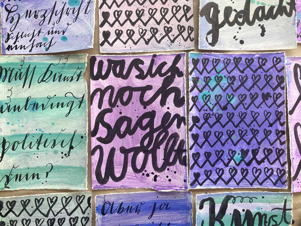 Was ich noch sagen wollte